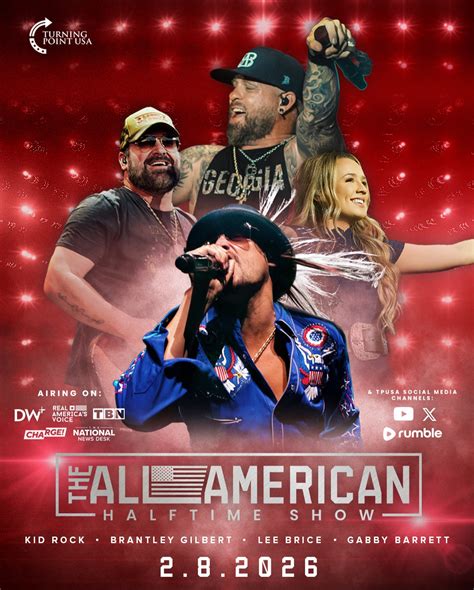Turning Point USA’s Patriotic Super Bowl Alternative Draws Millions, Earns Widespread Praise