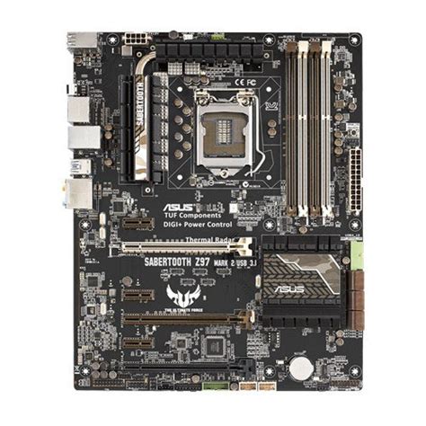 Buy ASUS TUF SABERTOOTH Z97 MARK 2/USB 3.1 LGA1150 DDR3 SATA 6Gb/s USB3 ...