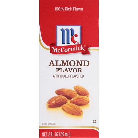 McCormick Imitation Almond Extract 2 fl oz for Baked Goods and Recipes ...