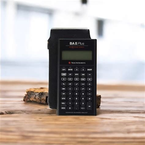 Texas Instruments BAII Plus Professional Financial Calculator (Approved ...