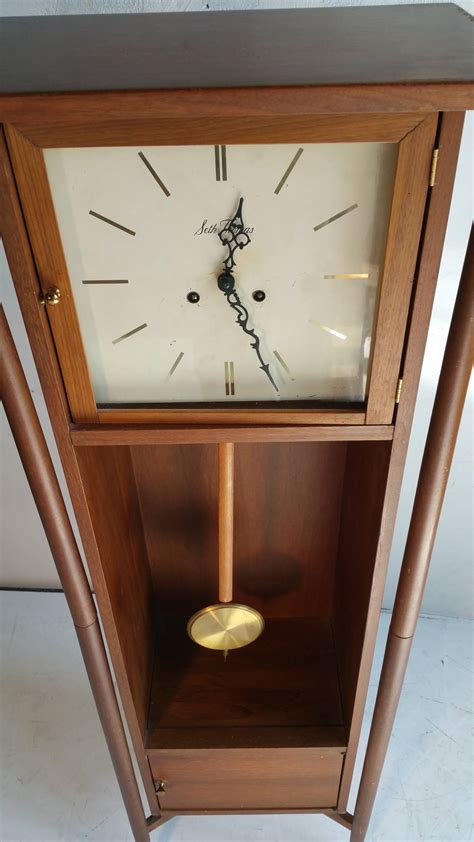 Danish Modern Grandfather Clock, Seth Thomas at 1stDibs | seth thomas ...
