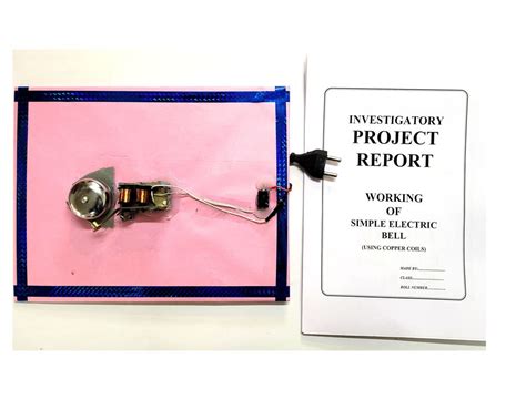 Buy Simple Electric Bell Using Copper Coils Physics Working Model ...