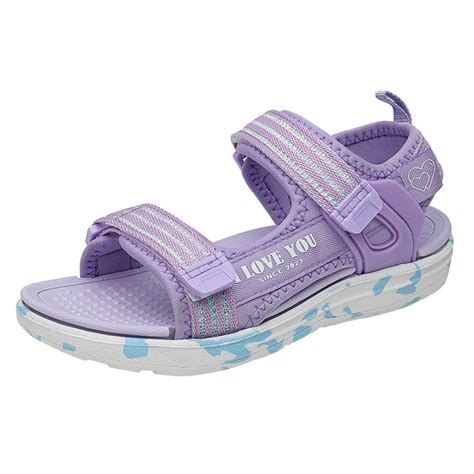 Puawkoer Children Shoes Beach Sandals Toddler Summer Shoes Girls Light ...