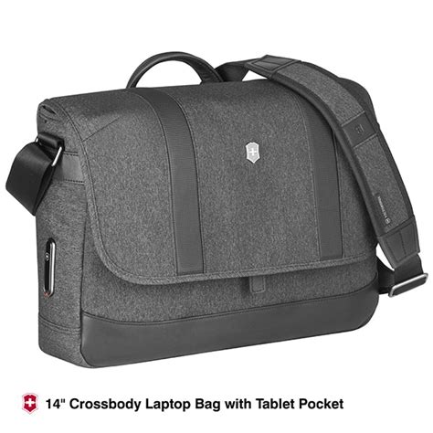 Victorinox Architecture Urban 2.0, 14" Crossbody Laptop Bag, 13 Litres