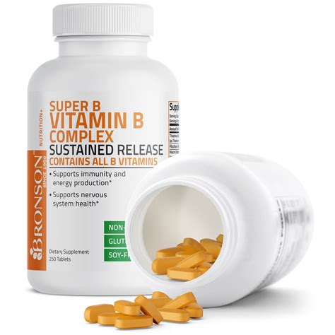 Bronson Vitamin B Complex Sustained Release | Vitamins & Supplements | Bronson Vitamins ...