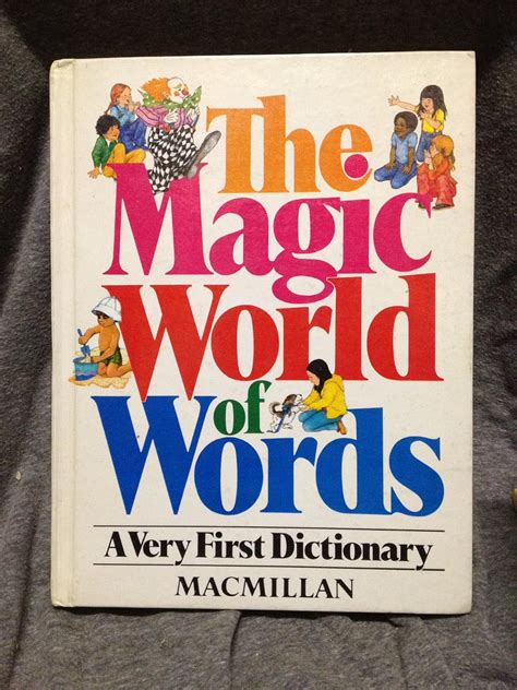 Buy The Magic World of Words: A Very First Dictionary Book Online at ...