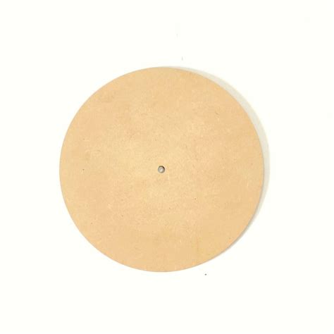 Blackbird MDF Craft Board Round with Centre Hole Circle 3.4mm Thick ...