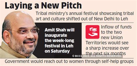 Government lines up growth initiatives for new union territories - The ...