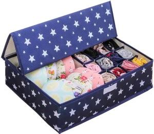 Trendegic 17 Grid Undergarments collapsible wardrobe drawer dividers ...