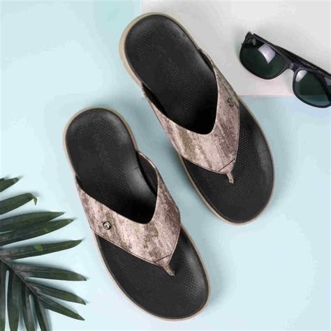 Buy Mochi Men Brown Casual Slippers & Flip Flops Online | SKU: 16-1005 ...