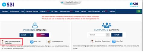 How to Activate SBI Net Banking at OnlineSBI Portal - Complete Process