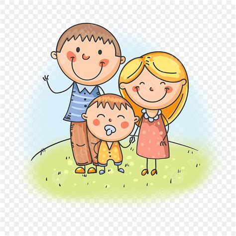 Clipart De Foto De Familia
