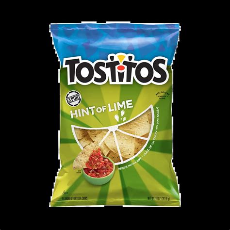 Tostitos Hint Of Lime Tortilla Chips