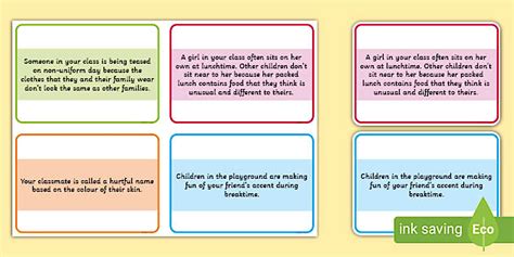 KS1 Anti-Racism Scenario Cards