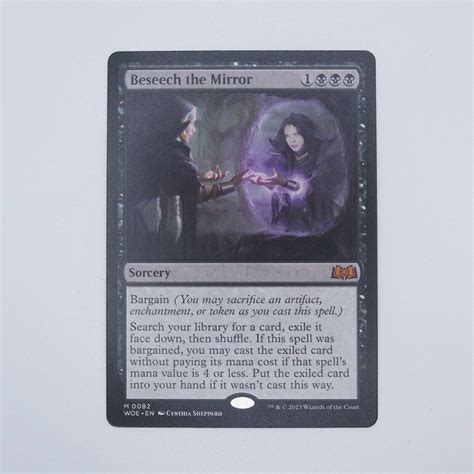 MTG Beseech the Mirror | Wilds of Eldraine | NM Near Mint Pack Fresh | eBay