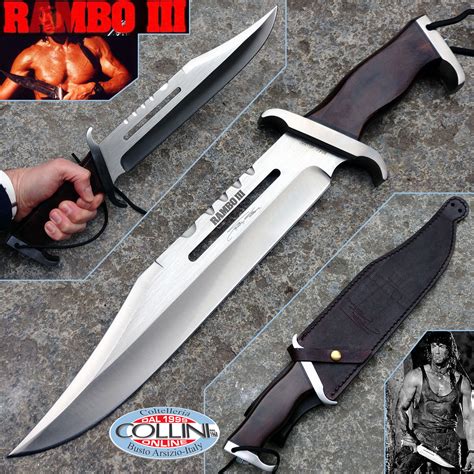 Master Cutlery, Knife Rambo III with Sylvester Stallone signature