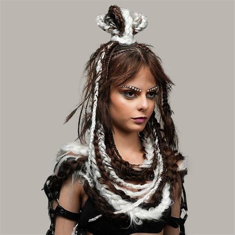 Warriors Wolf Tail Hairstyle