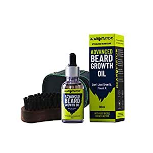 Beardinator 2 in 1 Advanced Beard Growth Oil for Men (30 ML) and Pocket ...