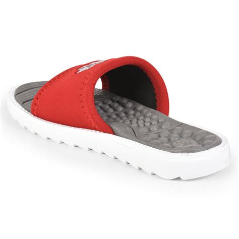Buy A-HA By Liberty Red Slides For Women WAGAS-10