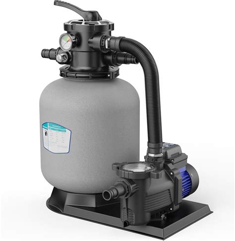 Amazon.com : AQUASTRONG 14in Sand Filter Pump for Above Ground Pool ...