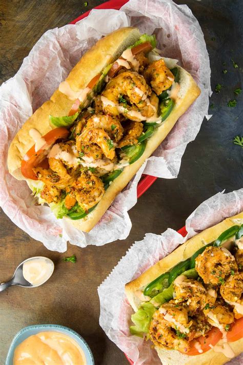 Shrimp Po' Boy Recipe - Chili Pepper Madness