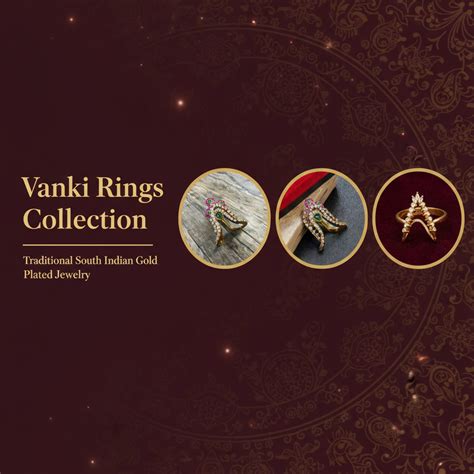 Vanki Rings - Traditional South Indian Gold Plated Jewelry - Asp ...