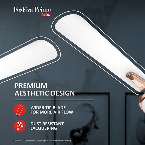 Havells Festiva Prime 1200mm BLDC Fan Pearl White – Kitchen Brand Store