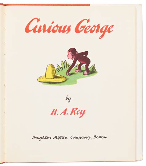 Lot Detail - H.A. Rey and Margret Rey Signed First Edition of ''Curious ...