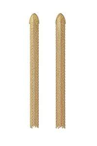 Buy Primya Luxe Primya Luxe Gold-Plated Long Tassel Earrings for Women ...