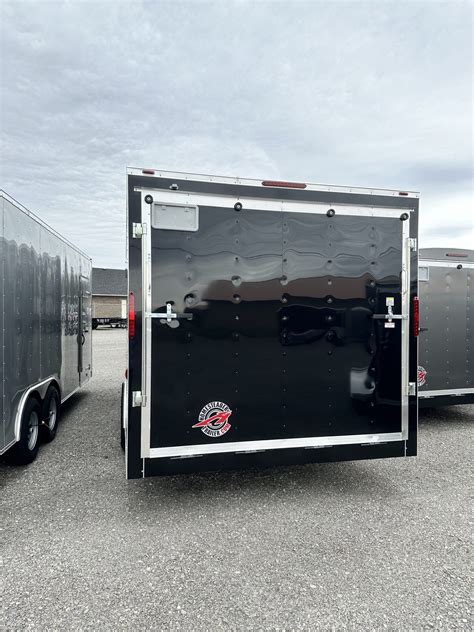 2022 8×20 Tandem – Black – Ramp Door (820IT) – Country Farm and Home