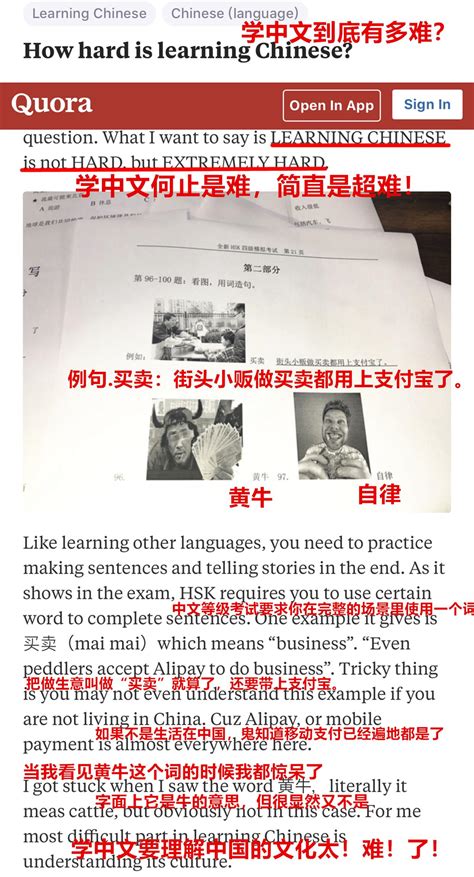 外国人考中文10级试卷，完全崩溃了，网友：内心找到平衡了_生活