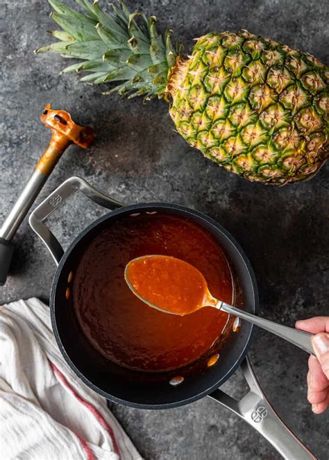 Pineapple BBQ Sauce Recipe | Kevin Is Cooking