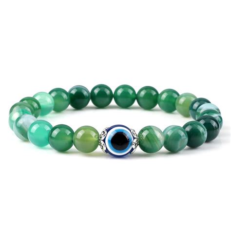 Buy Shining Diva Fashion Evil Eye Stone Unisex Bracelet for Women Girls ...