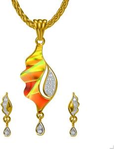 SPAIRA Alloy Gold-plated Gold, Multicolor Jewellery Set Price in India ...