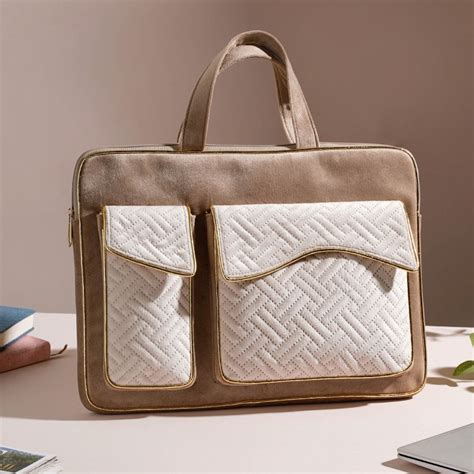 Laptop Bags - Shop Beige Laptop Bag For Men |Nestasia
