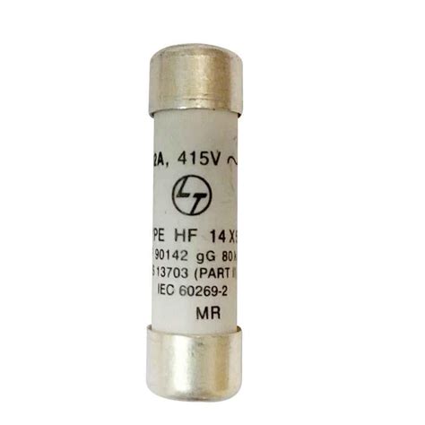 L&T 32A Hf Type Cylindrical Hrc Fuse, Sf90142, Size: 14X51 : Amazon.in ...