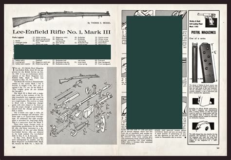 LEE-ENFIELD No 1 Mark III Rifle Exploded Oarts List Disassembly ...