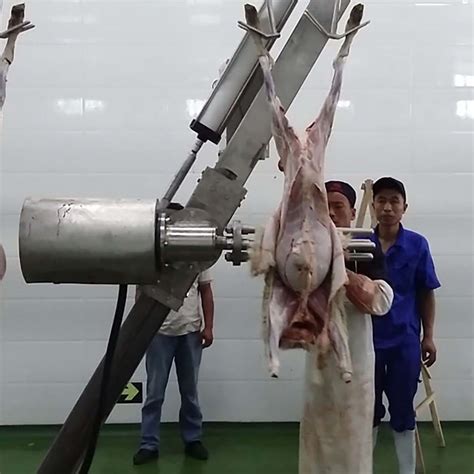 生猪屠宰设备 猪白条手推线自动线 生猪屠宰设备屠宰机械-食品机械设备网