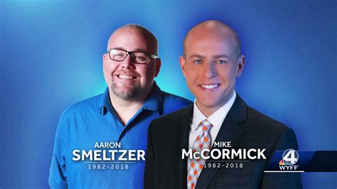 WYFF News 4 Anchor Mike McCormick & Photojournalist Aaron Smeltzer ...
