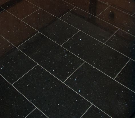 Black Sparkle Lino Flooring | Floor Roma