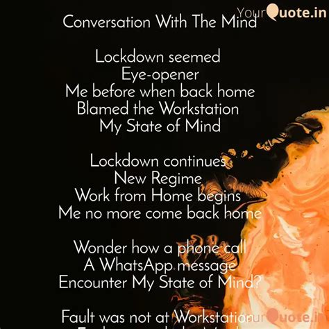 Conversation With The Min... | Quotes & Writings by Harsha ...