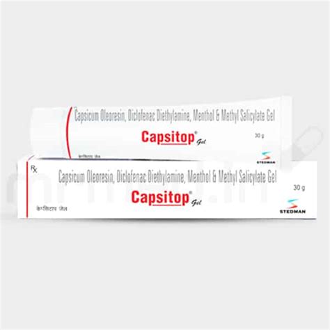 Buy Capsitop Gel 30gm Online: View Uses, Price, and Side Effects