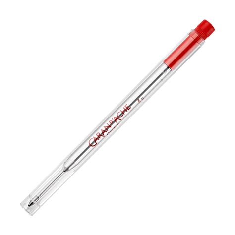 Buy Caran d'Ache 8420.000 Goliath Red Ball Pen Refill | Caran D' Ache ...