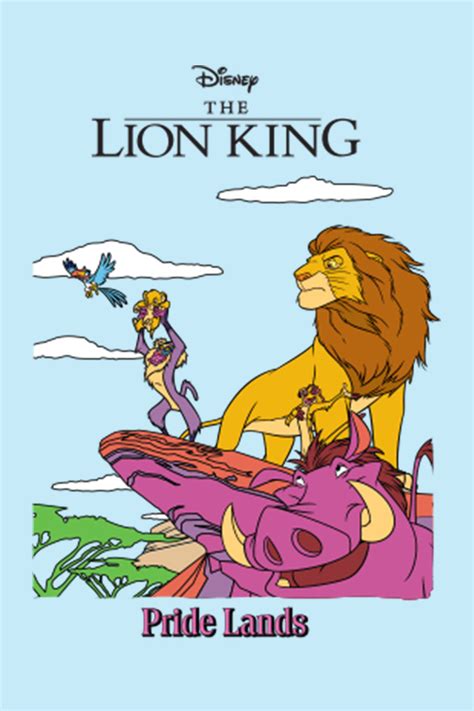 Disney Lion King Sky Blue Oversized Graphic T-Shirt – Juneberry