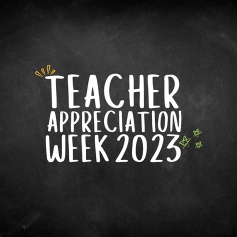 Teacher Appreciation Week