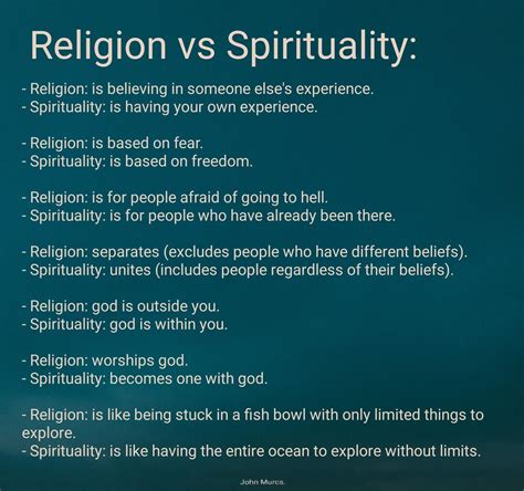 Religion Vs Faith Vs Spirituality at Charles Amos blog
