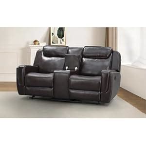 Royaloak Miami American Leatherette Recliner | Two Seater with Rocker ...