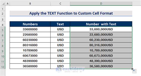 Image result for Excel Number Format Formula