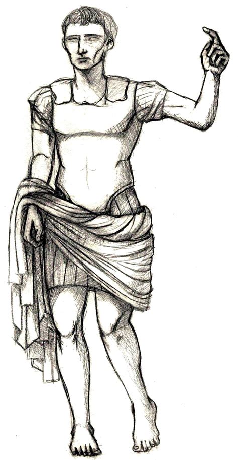 Octavian Augustus Drawing 的图像结果