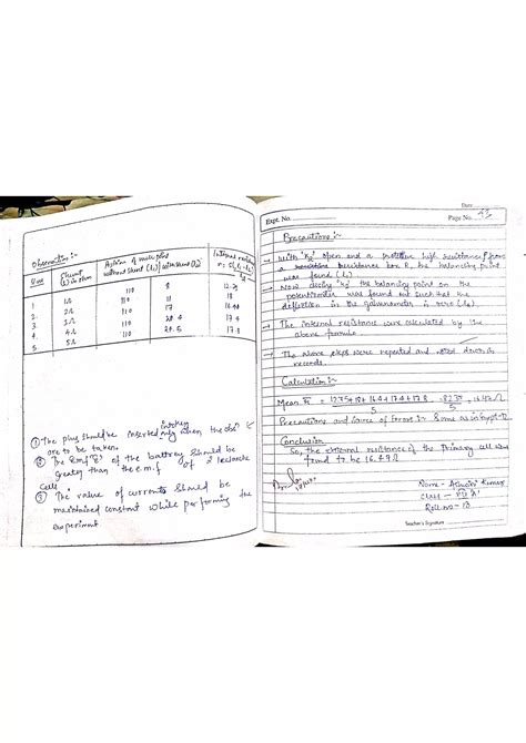 Class 12 physics practicals (Experiments) 2019-20 | PDF